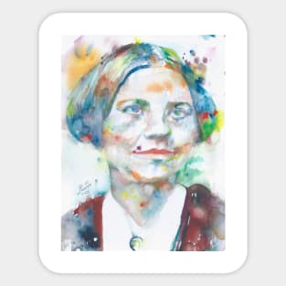 LUCY STONE watercolor portrait Sticker